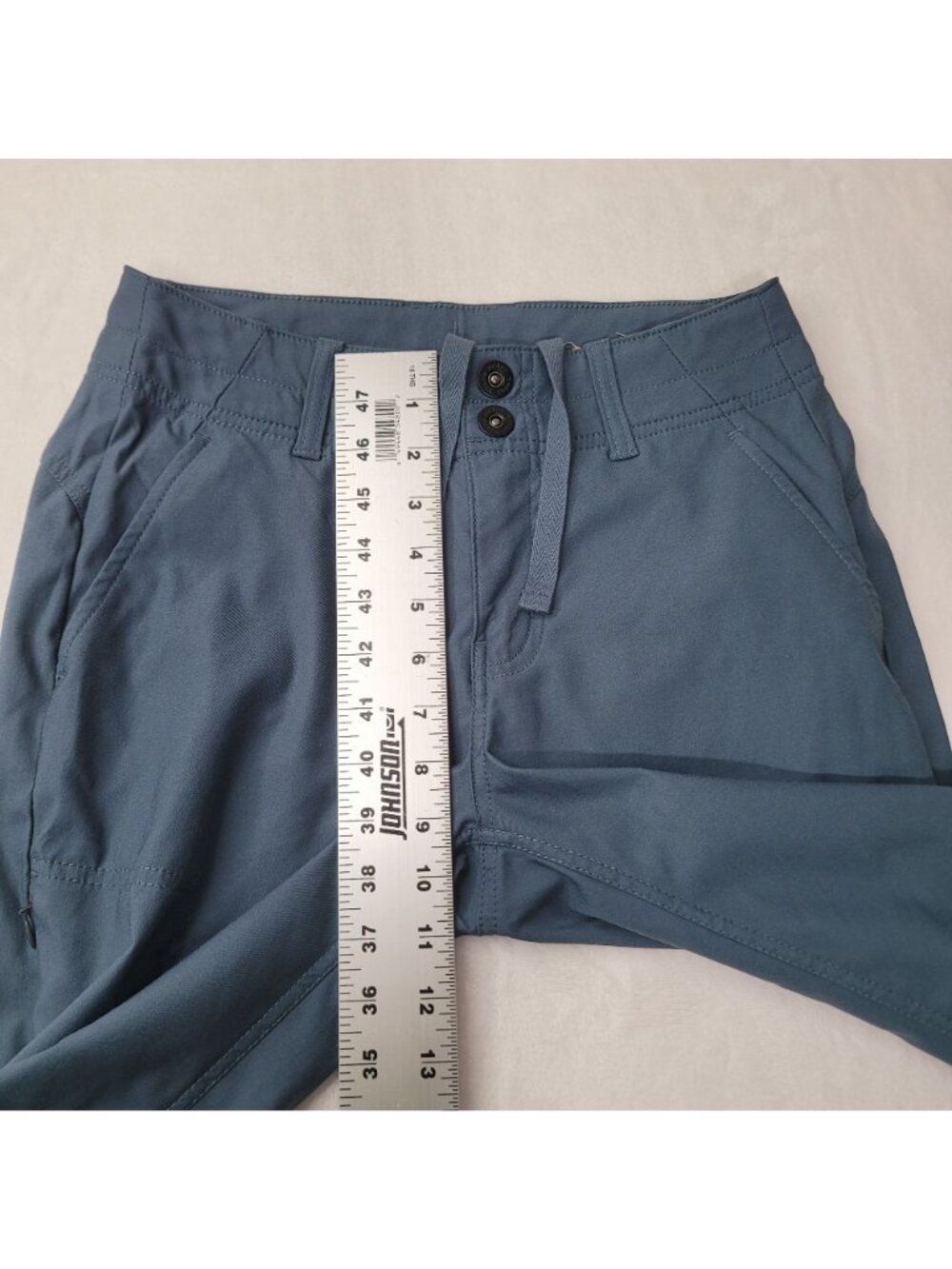 prAna Halle Women's Blue Stretch Nylon Regular Pants Size 4 - Picture 8 of 11